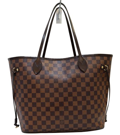 louis vuitton neverfull mm damier ebene|louis vuitton damier ebene satchel.